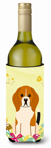 Easter Eggs with Dog Wine Bottle Hugger - 638508759252
