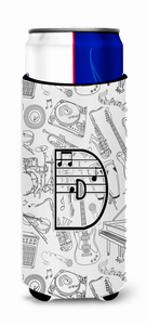 Letter Musical Note Letters Ultra Hugger for slim cans - 638508022462