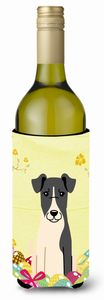 Easter Eggs with Dog Wine Bottle Hugger - 638508759832