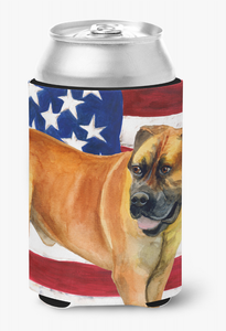 Patriotic With Dog Can or Bottle Hugger - 652259203826