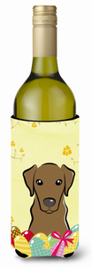 Dog Art Easter Egg Hunt Wine Bottle Hugger - 638508207630