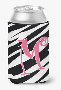 Monogram Letter Can or Bottle Hugger - 705332002318