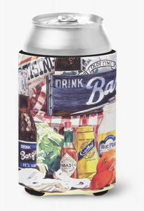 Blue Plate Mayonaise, Barq's and a tomato sandwich Can or Bottle Hugger - 615872531172