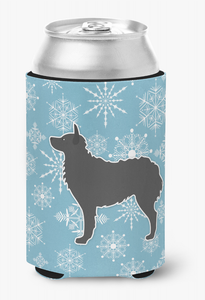 Winter Snowflake Dog Design Can or Bottle Hugger - 638508505040