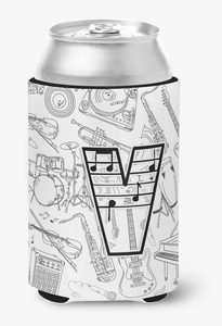 Musical Note Letters Can or Bottle Hugger - 615872969449