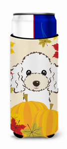 Thanksgiving Dog Design Ultra Hugger for slim cans - 638508202901