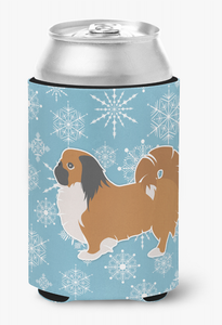 Winter Snowflake Dog Design Can or Bottle Hugger - 638508505217