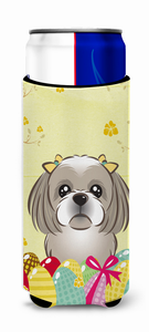 Dog Art Easter Egg Hunt Ultra Hugger for slim cans - 638508201591