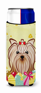 Dog Art Easter Egg Hunt Ultra Hugger for slim cans - 638508201133