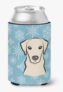 Snowflake Dog Design Can or Bottle Hugger - 638508107565