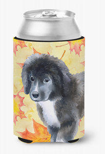 Dog With Fall Design Can or Bottle Hugger - 652259206964
