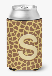 Monogram Letter Can or Bottle Hugger - 705332000406