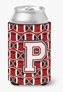 Letter Football Can or Bottle Hugger - 638508282934