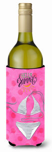 Swimsuit Polkadot Wine Bottle Hugger - 638508903570