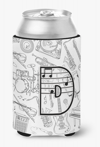 Musical Note Letters Can or Bottle Hugger - 615872969265