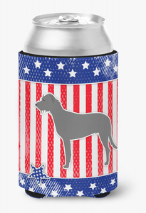 USA Patriotic Dog Design Can or Bottle Hugger - 638508503862