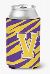 Monogram Letter Can or Bottle Hugger - 617375998247