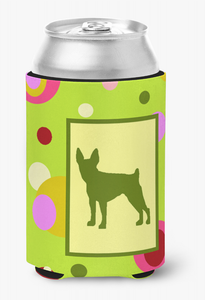 Dog Silhouette With Dots Can or Bottle Hugger - 705332002745