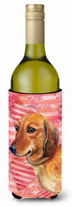 Dog with Love Design Wine Bottle Hugger - 652259164332
