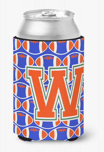 Letter Football Can or Bottle Hugger - 638508283269