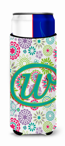 Letter Flowers Ultra Hugger for slim cans - 638508023698