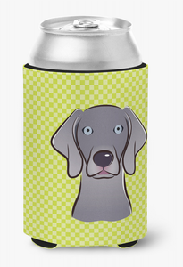 Dog Face Checkerboard Can or Bottle Hugger - 615872893867