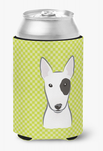 Dog Face Checkerboard Can or Bottle Hugger - 615872893645