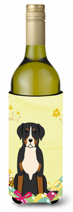 Easter Eggs with Dog Wine Bottle Hugger - 638508759221