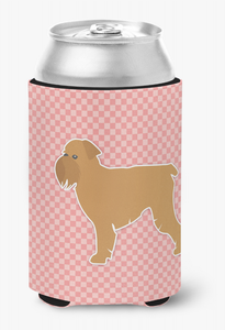 Dog Profile Checkerboard Can or Bottle Hugger - 638508506238