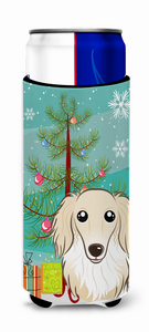 Christmas Tree and Dog Ultra Hugger for slim cans - 638508105608