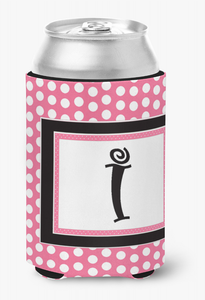 Monogram Letter Can or Bottle Hugger - 617375995666