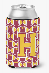 Letter Football Can or Bottle Hugger - 638508282590