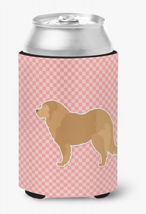 Dog Profile Checkerboard Can or Bottle Hugger - 638508506085