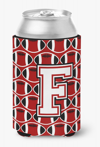 Letter Football Can or Bottle Hugger - 638508282835