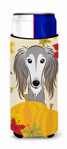 Thanksgiving Dog Design Ultra Hugger for slim cans - 638508202628