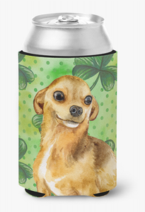 St Patrick's With Dog Can or Bottle Hugger - 652259205684
