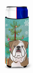 Christmas Tree and Dog Ultra Hugger for slim cans - 638508105677