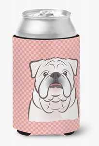 Dog Face Checkerboard Can or Bottle Hugger - 615872893133