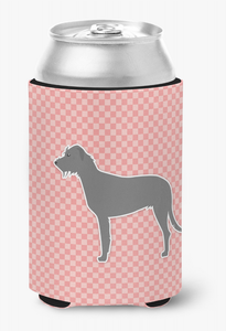 Dog Profile Checkerboard Can or Bottle Hugger - 638508505866