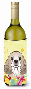 Dog Art Easter Egg Hunt Wine Bottle Hugger - 638508207456