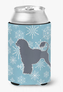 Winter Snowflake Dog Design Can or Bottle Hugger - 638508505514