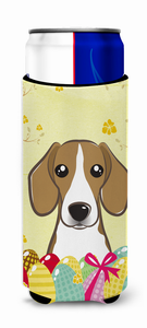 Dog Art Easter Egg Hunt Ultra Hugger for slim cans - 638508201485
