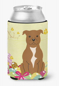 Easter Eggs Dog Design Can or Bottle Hugger - 638508763556