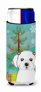 Christmas Tree and Dog Ultra Hugger for slim cans - 638508105561