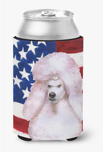 Patriotic With Dog Can or Bottle Hugger - 652259204533