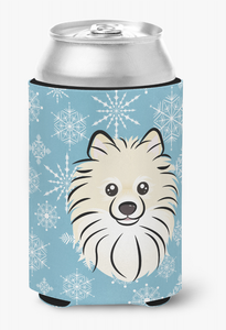 Snowflake Dog Design Can or Bottle Hugger - 638508107411
