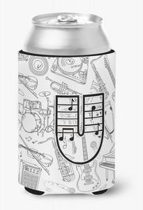 Musical Note Letters Can or Bottle Hugger - 615872969432