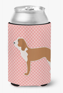 Dog Profile Checkerboard Can or Bottle Hugger - 638508505743