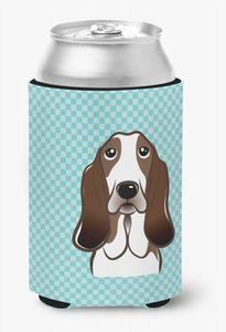 Dog Face Checkerboard Can or Bottle Hugger - 615872892747