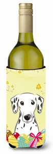 Dog Art Easter Egg Hunt Wine Bottle Hugger - 638508207395